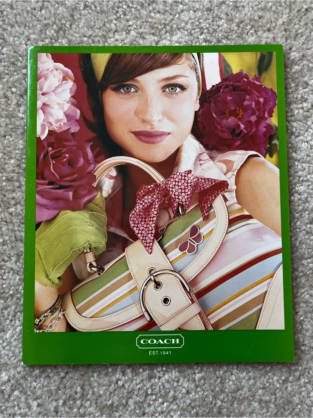 Coach Rare Handbag Catalog Y2K 2000s 2004 EUC